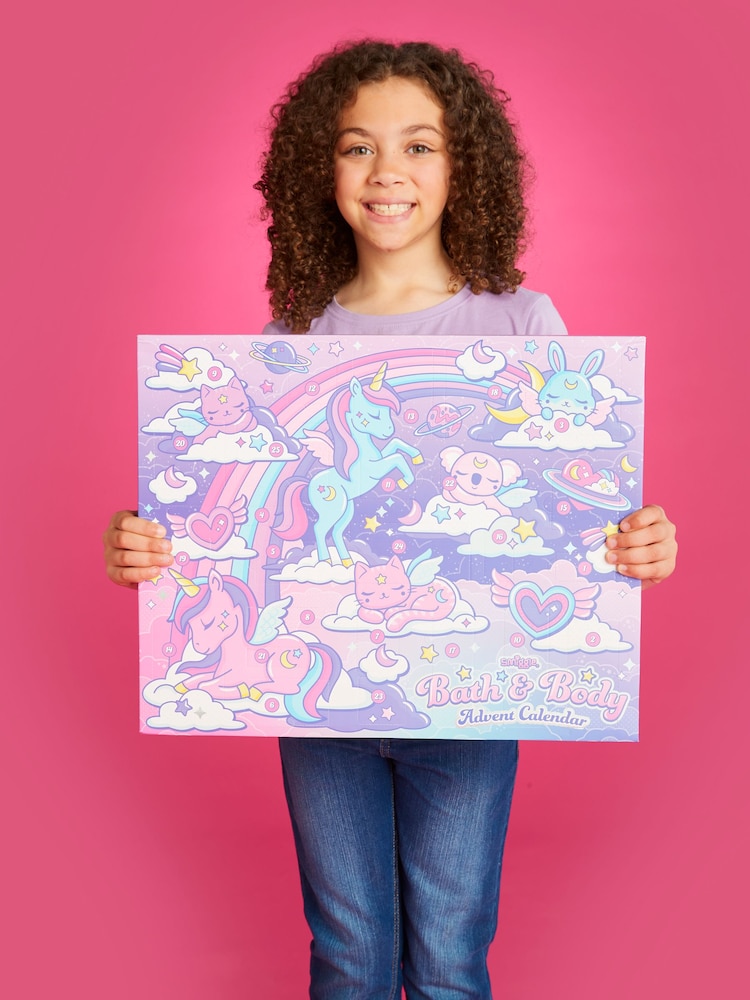 Smiggle Purple Bath & Body Advent Calendar - Image 1 of 6