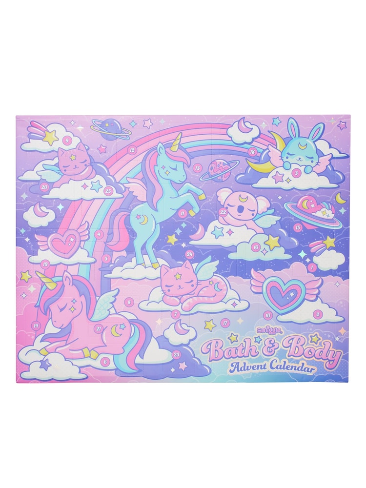 Smiggle Purple Bath & Body Advent Calendar - Image 2 of 6
