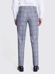 MOSS Grey Tailored Fit BW Check Trousers - Image 2 of 4