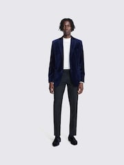 MOSS Tailored Fit Velvet 100% Cotton Jacket - Imagen 2 de 6