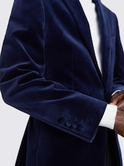 MOSS Tailored Fit Velvet 100% Cotton Jacket - Imagen 4 de 6