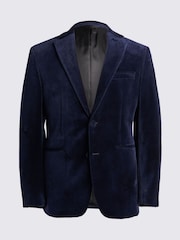MOSS Tailored Fit Velvet 100% Cotton Jacket - Imagen 5 de 6