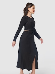Closet London Black Twist Front Dress - Image 5 of 5