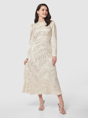 Closet London Cream A-Line Dress - Image 1 of 5