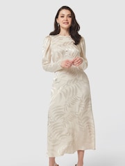 Closet London Cream A-Line Dress - Image 4 of 5