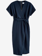 Closet London Blue Kimono Pencil Dress - Image 6 of 6