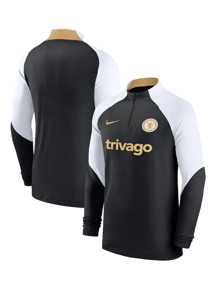 Nike Black Kids Chelsea Strike Drill Top Kids - Image 1 of 1 Nike Black Kids Chelsea Strike Drill Top Kids - Image 1 of 1