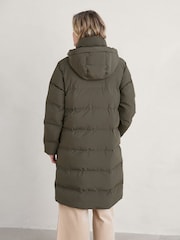 Seasalt Cornwall Green Petite Holywell Bay Waterproof Coat - Image 3 of 5