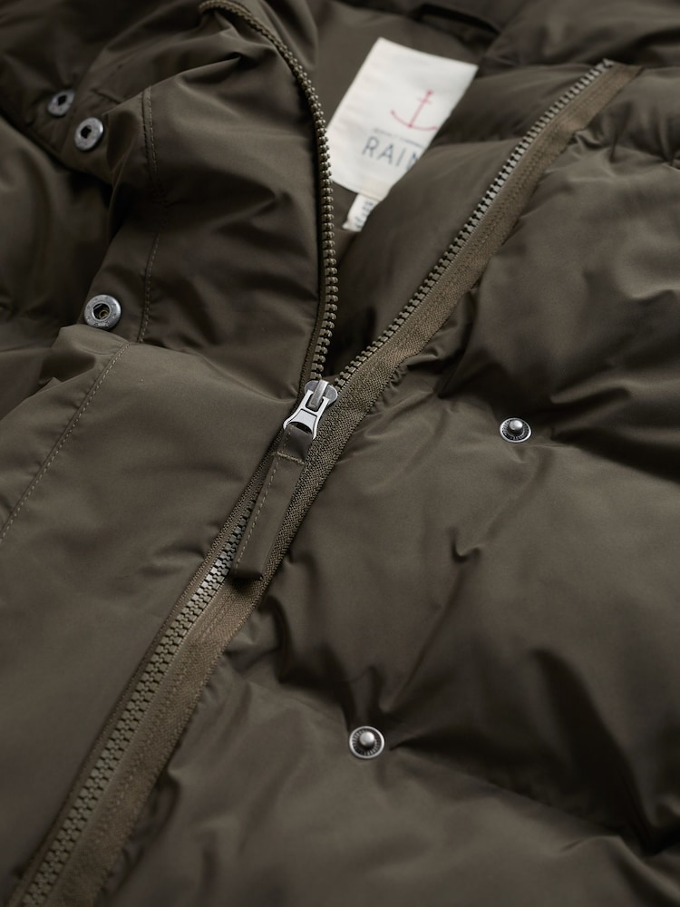 Seasalt Cornwall Green Holywell Bay Waterproof Coat - Image 5 of 5 Seasalt Cornwall Green Holywell Bay Waterproof Coat - Image 5 of 5