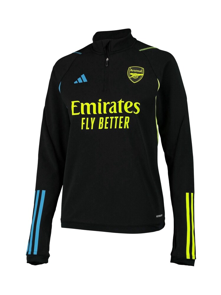 adidas Black Arsenal Training Top Womens - Image 2 of 3