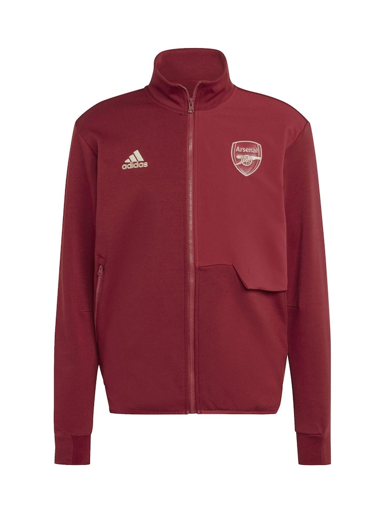 adidas Red Arsenal Anthem Jacket - Image 3 of 3