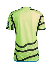 adidas Yellow Arsenal Away Authentic Shirt 2023-24 - Image 3 of 3