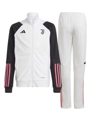 adidas White Juventus Training Tracksuit Kids - Image 1 of 2