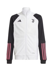 adidas White Juventus Training Tracksuit Kids - Image 2 of 2