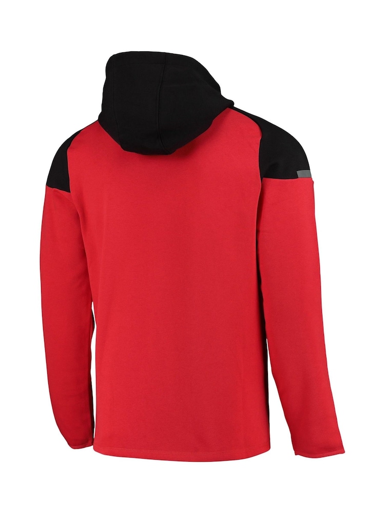 Puma Red AC Milan Casuals Hooded Jacket - Image 3 of 3