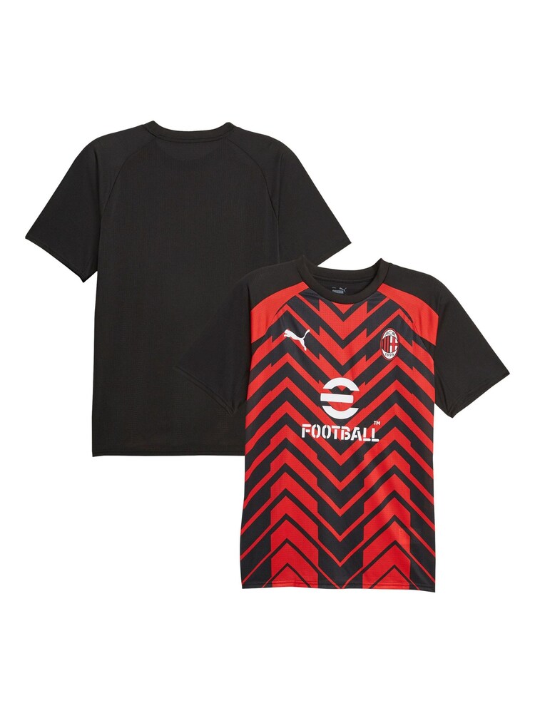 Puma Light Red AC Milan Pre Match Jersey Kids - Image 1 of 2