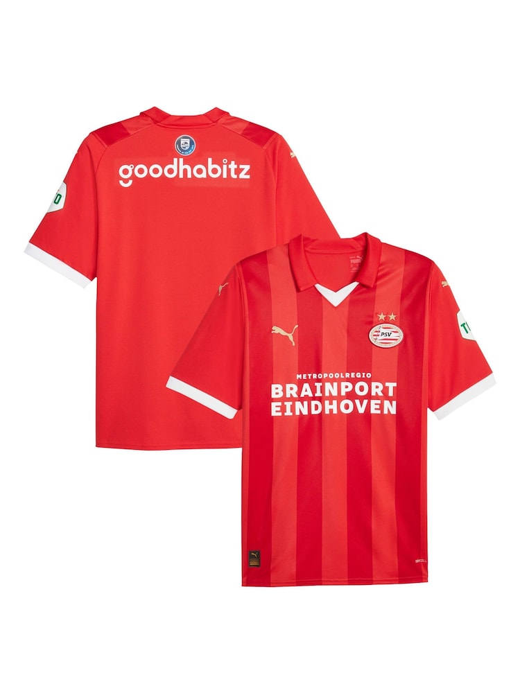 Puma Red PSV Eindhoven Home Shirt 2023-24 - Image 1 of 1