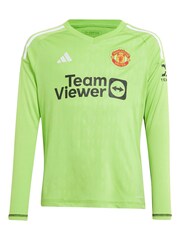 adidas Manches longues Manchester United Maillot de gardien de but local 2023-24 - Image 2 of 3