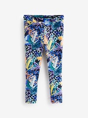 Purple Tropical Sunsafe Swim Leggings (3-16yrs) - Image 3 of 8