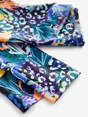 Purple Tropical Sunsafe Swim Leggings (3-16yrs) - Image 5 of 8