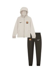 Nike Grey Barcelona Strike Tracksuit With Hoodie Little Kids - Image 1 of 3