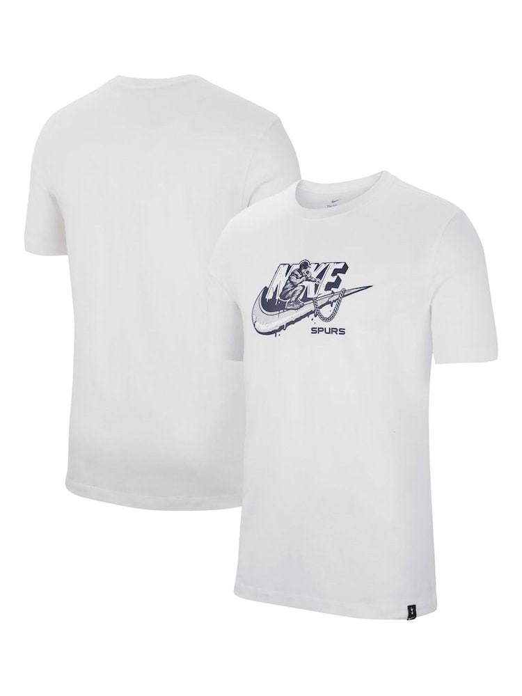 Nike White Tottenham Hotspur Futura T-Shirt - Image 1 of 1