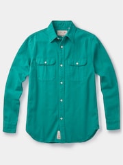 Aubin Normanby Cotton Twill Shirt - Image 4 of 7