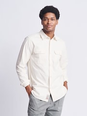 Aubin Normanby Cotton Twill Shirt - Image 1 of 7