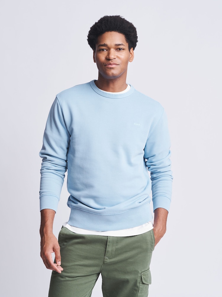 Aubin Vestry Relaxed Crew Neck Sweat Top - Image 1 of 7