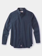 Aubin Hessle Garment Dyed Cotton Shirt - Image 7 of 7