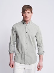 Aubin Hessle Garment Dyed 100% Cotton Shirt - Image 1 of 7
