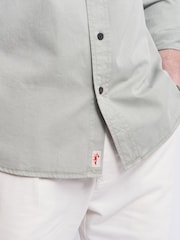 Aubin Hessle Garment Dyed 100% Cotton Shirt - Image 5 of 7