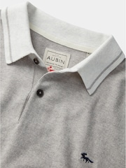 Aubin Dryden Knitted Cashmere Blend Polo Shirt - Image 7 of 7