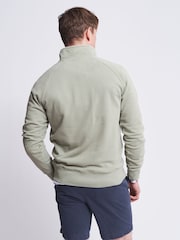 Aubin Provost Zip Neck Sweat Top - Image 2 of 6