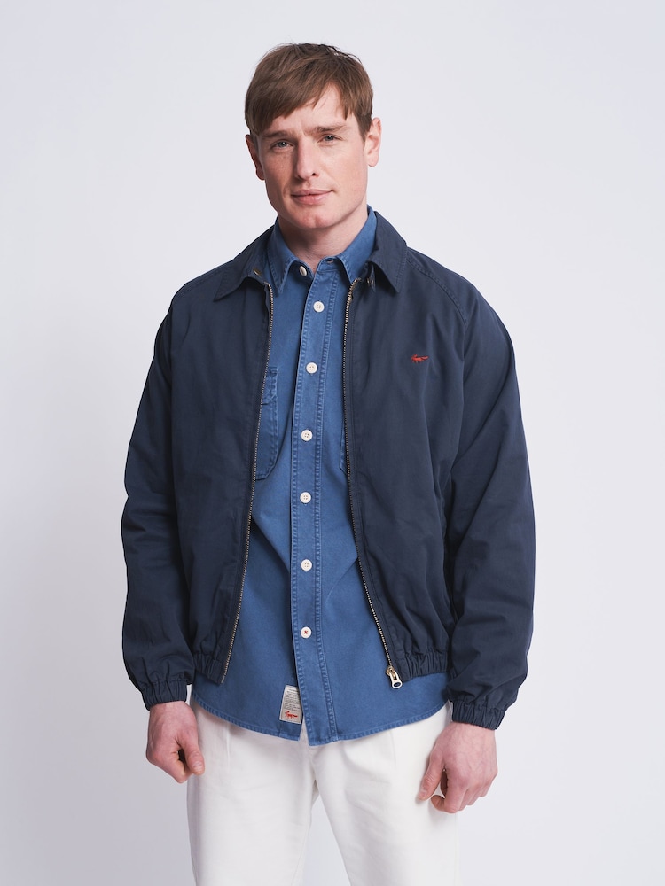 Aubin Stow Cotton Twill Harrington Jacket - Image 1 of 7