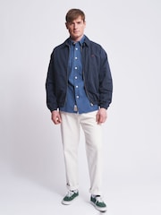 Aubin Stow Cotton Twill Harrington Jacket - Image 3 of 7