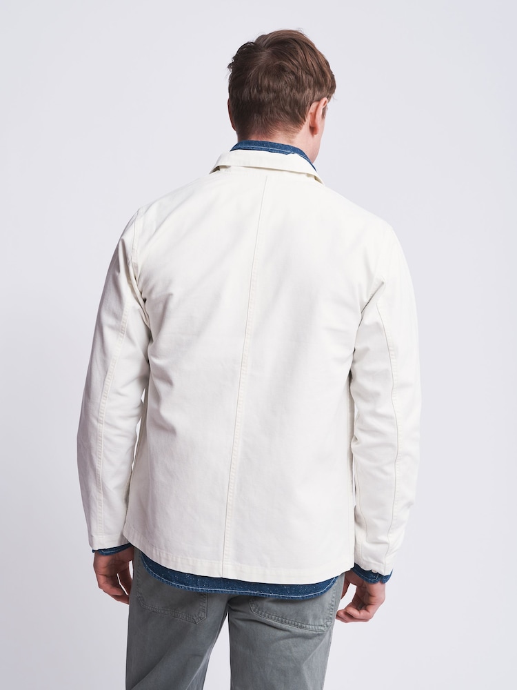 Aubin Kent Cotton Canvas Overshirt - Image 2 of 5