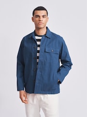 Aubin Kent Cotton Canvas Overshirt - Image 1 of 7