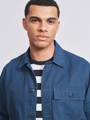 Aubin Kent Cotton Canvas Overshirt - Image 4 of 7