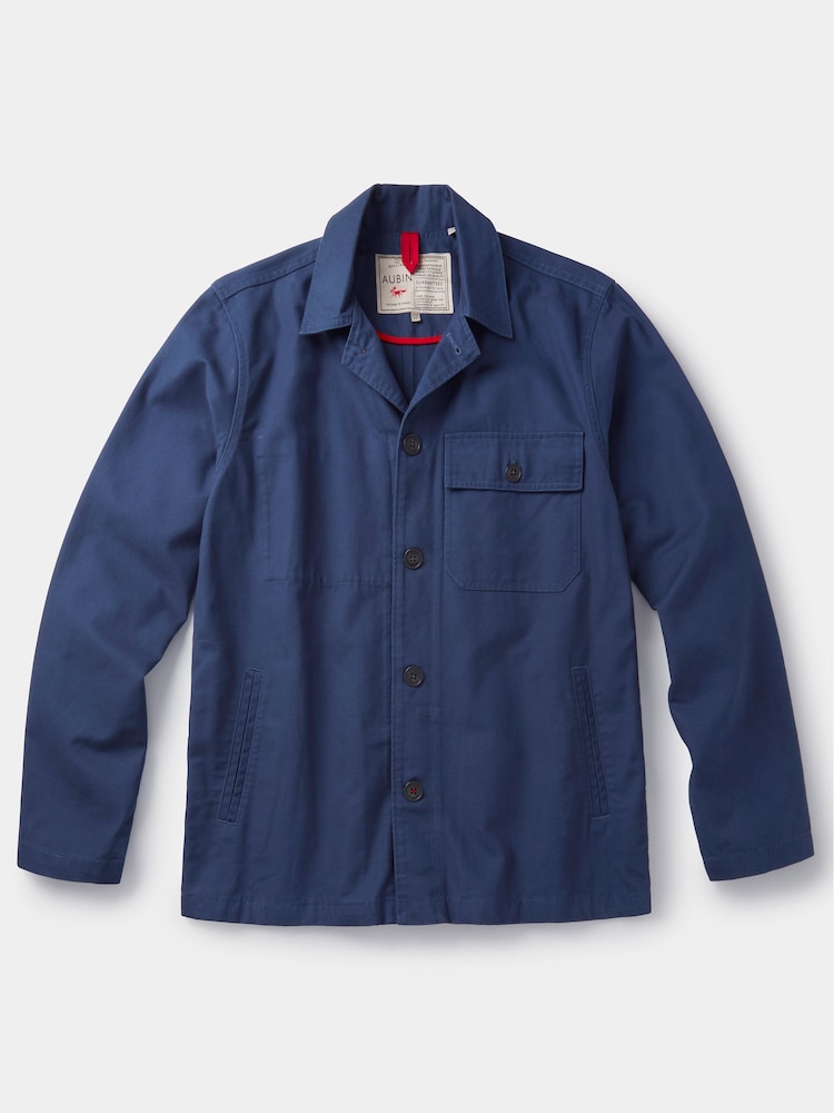 Aubin Kent Cotton Canvas Overshirt - Image 7 of 7