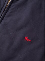 Aubin Blue Kelsey Diamond Quilted Gilet - Image 7 of 8