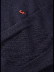 Aubin Collum Cotton Crew Neck Jumper - Image 7 of 7
