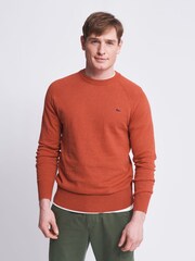 Aubin Collum Cotton Crew Neck Jumper - Image 1 of 7