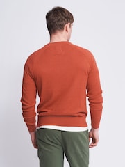 Aubin Collum Cotton Crew Neck Jumper - Image 2 of 7