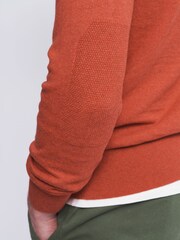 Aubin Collum Cotton Crew Neck Jumper - Image 5 of 7