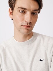 Aubin Collum Cotton Crew Neck Jumper - Image 4 of 7