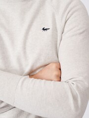 Aubin Collum Cotton Crew Neck Jumper - Image 5 of 7