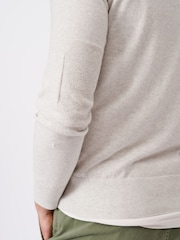 Aubin Collum Cotton Crew Neck Jumper - Image 6 of 7