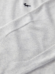 Aubin Bonby Quarter Zip Cotton Jumper - Image 8 of 8