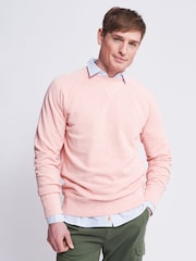 Aubin Garsdale Slub Crew Sweat Top - Image 1 of 6